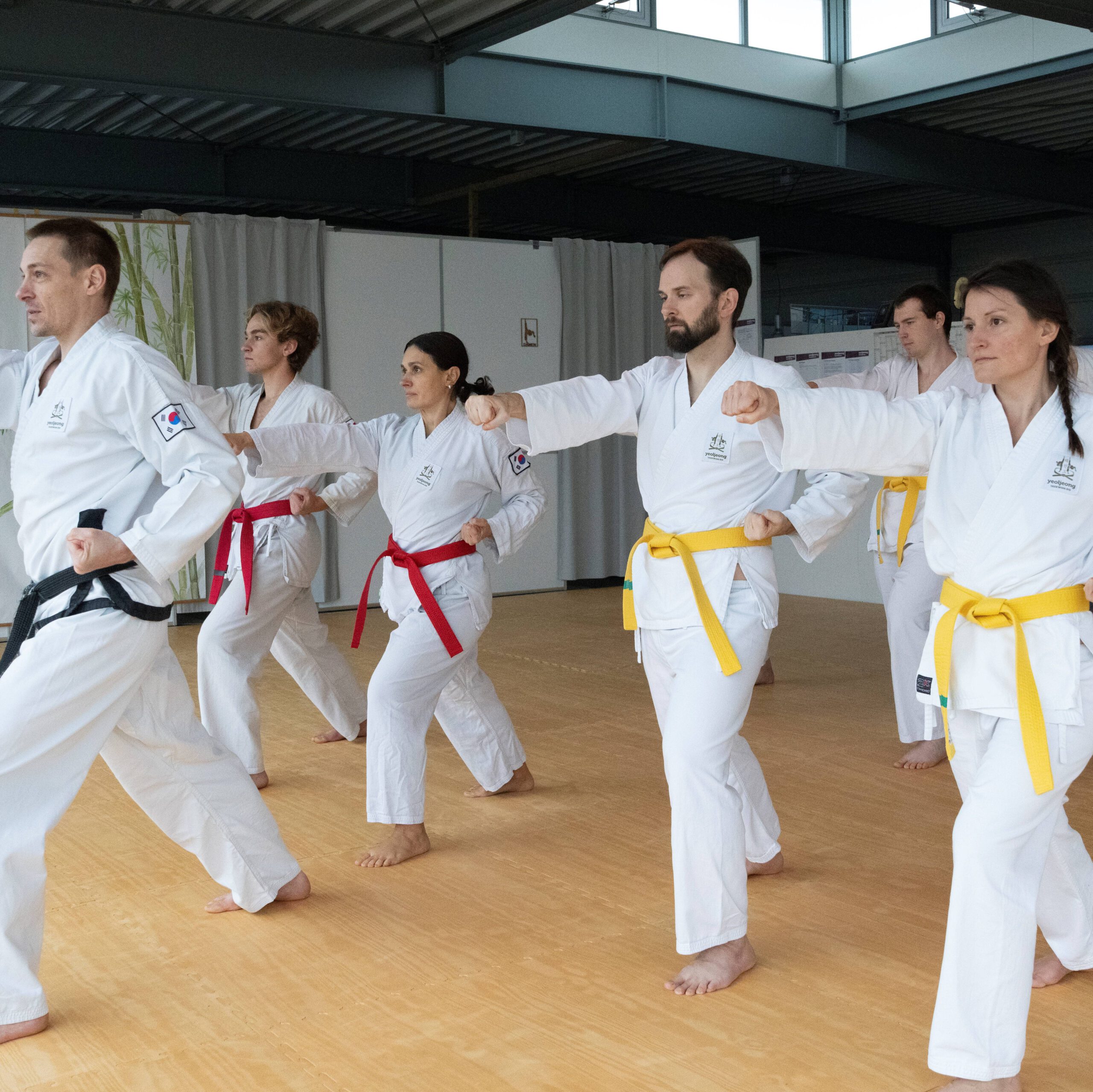 Das Training bei Yeoljeong Taekwondo