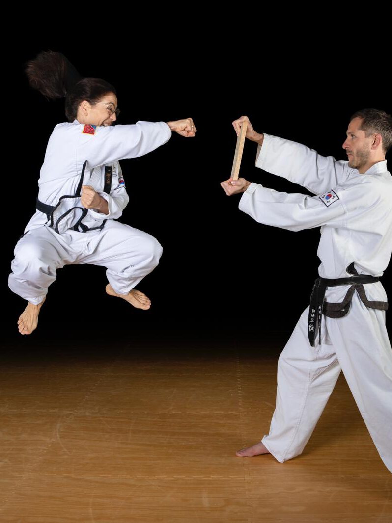 Beatriz Bascon-Wolf Yeoljeong Taekwon-Do Chung Kwon Chirugi